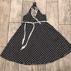 Girl polka dot dress